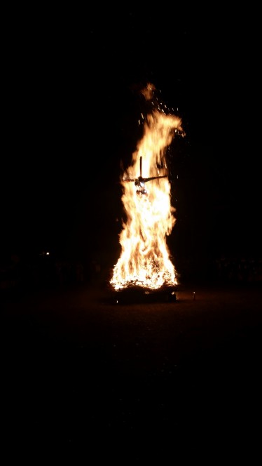 Hexenverbrennung im Schlossgarten